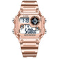 Electronic Watch Unisex Watch Luminous Display Watch Multifunctional