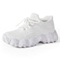 Lace-up Fly-knit Socks Shoes Fashion Trendy Sneakers