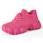 Lace-up Fly-knit Socks Shoes Fashion Trendy Sneakers