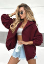 Fashion Hooded Casual Female Cardigan Top