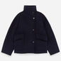 Pocket Casual Single-breasted Coat Solid Color