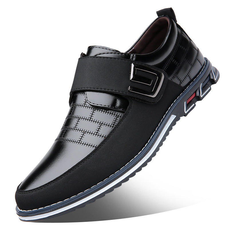 Oversized Men's Shoes Leather Shoes Youth Shoes Soft Bottom