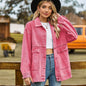 Retro Classic Loose Denim Casual Coat Top Women